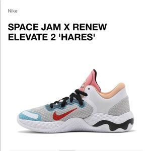 Space Jam x Renew Nike “Hares” size 10.5